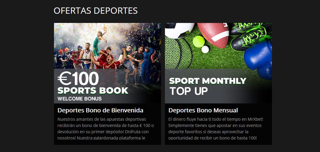 Ofertas en los deportes